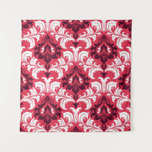 Tapiz Fondo incomparable de un adorno floral, Fashio