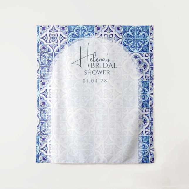 Tapiz Fondo mallorquín siciliano - Tema del limón italia (Anverso)