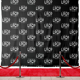 Tapiz Fondo mínimo del logotipo comercial del Personaliz