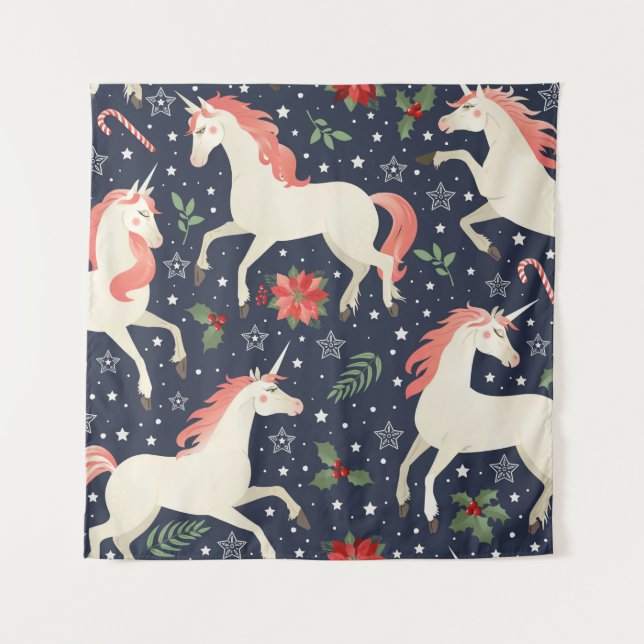 Tapiz Fondo mural geométrico. Viñeta de estilo moderno (Anverso)