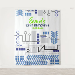 Tapiz Fondo para cabina de fotos digital para Bar Mitzva