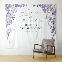 Fondo para Despedida de Soltera con Flores Silvest