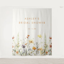 Fondo para Despedida de Soltera con Flores Silvest