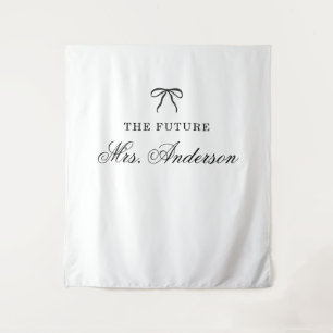 Tapiz Fondo para despedida de soltera de futura Sra. per