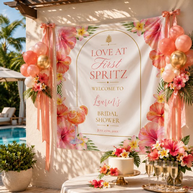 Tapiz Fondo para Despedida de Soltera Tropical (Subido por el creador)