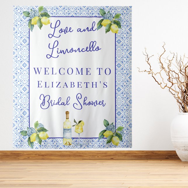 Tapiz Fondo para Ducha de Novia Italiana de Amor y Limon (Subido por el creador)