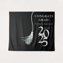 Tapiz Fondo para Foto de Fiesta de Graduación de Escuela