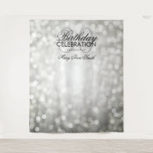 Fondo para Fotos Cumpleaños 30 con Luces de Purpur