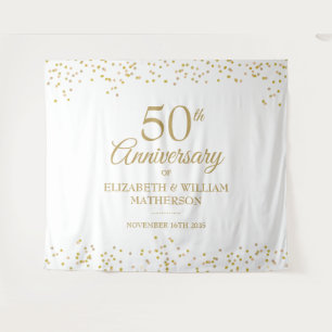 Tapiz Fondo para fotos de aniversario de bodas de oro nú