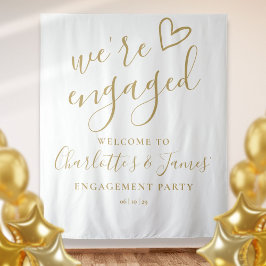Tapiz Fondo para fotos de fiesta de compromiso