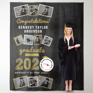 Tapiz Fondo para Fotos de Graduación 2023 Boceto en Piza