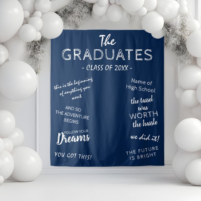 Tapiz Fondo para Fotos de la Fiesta de Graduación Inspir (Subido por el creador)