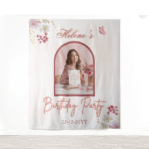 Fondo personalizable para fiesta de cumpleaños con