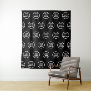 Tapiz Fondo personalizado con logotipo de empresa para e