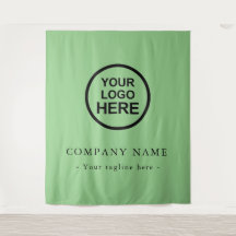 Fondo personalizado con logotipo de empresa para e