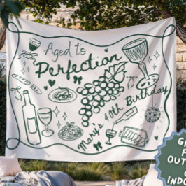 Tapiz Fondo personalizado envejecido a la perfección par
