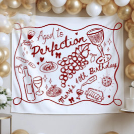 Tapiz Fondo Personalizado Envejecido a la Perfección par