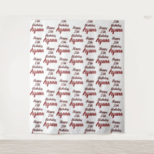 Tapiz Fondo personalizado para eventos de fiesta paso y