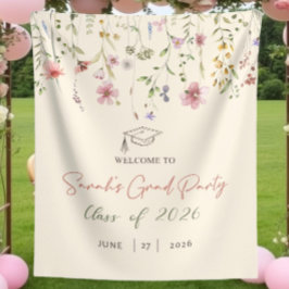 Tapiz Fondo personalizado para fotos de graduación con t