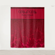 Fondo rojo negro Navidad boda invierno
