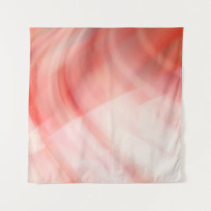 Tapiz fondo rojo y rosa abstracto con anillos blancos 