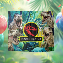 Tapiz Fondo tropical T Rex