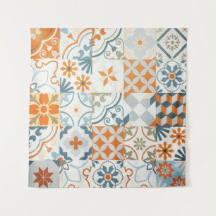 Tapiz Fondo y textura con patrón de mosaico antiguo