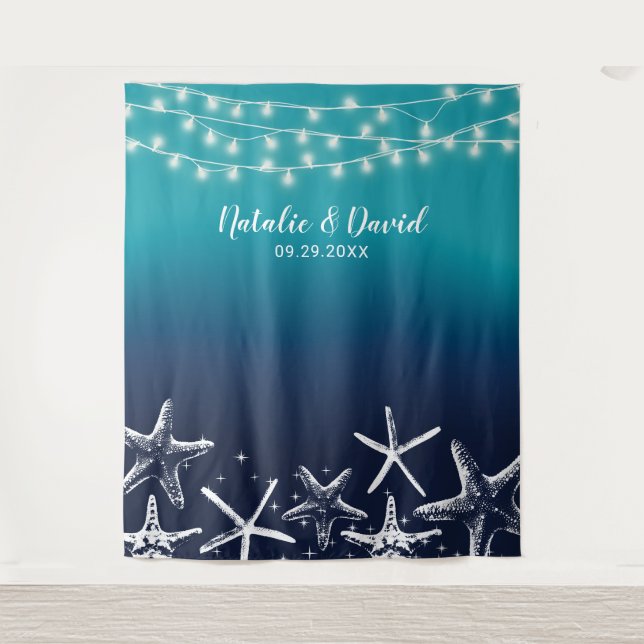 Tapiz Fondos de Pantalla para Boda de Verano Estrella de (Anverso)