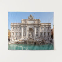 Fontana de Trevi a primera hora de la mañana - Rom