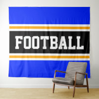 FOOTBALL Atletismo Azul amarillo negro rayas de Ca