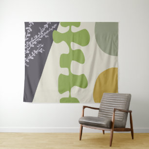 Tapiz Formas geométricas abstractas decoración moderna p