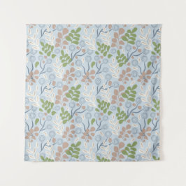 Tapiz Formas orgánicas botánicas