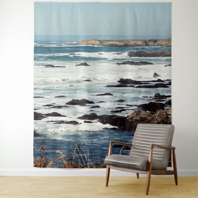 Tapiz Fort Bragg, costa de California......... (In situ)