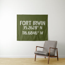 Tapiz Fort Irwin Latitud Longitud 
