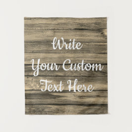 Tapiz Foto De Booth Con Fondo De Aniversario Rústico