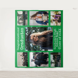 Tapiz Foto de graduados de la Escuela Secundaria Verde F