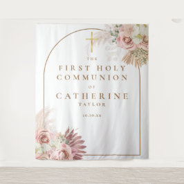 Tapiz Foto de la primera comunicación de Pampas Grass