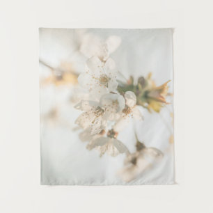 Tapiz Foto de naturaleza de la flor blanca