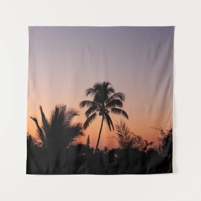 Tapiz Foto de palmera (Anverso)