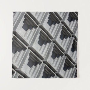 Tapiz Foto de primer plano del edificio gris