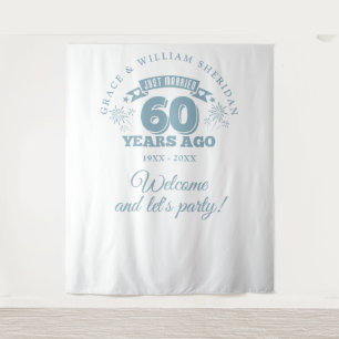 Tapiz Foto del 60º aniversario de la boda