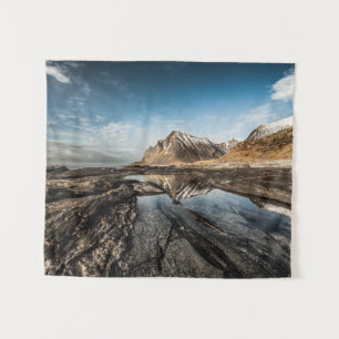 Tapiz Foto paisajística de Noruega Lofoten