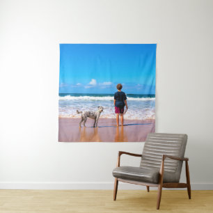 Tapiz Foto personalizado Haz tu propio diseño - Amo a mi