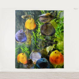 TAPIZ FOTO-TELÓN DE PECES HERMOSOS