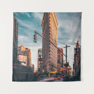 TAPIZ FOTOGRAFÍA ARQUITECTURAL DEL EDIFICIO MARRÓN