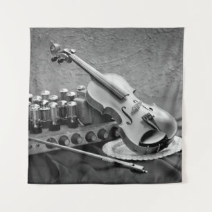 Tapiz Fotografía de arte fino de vida en tecno musical