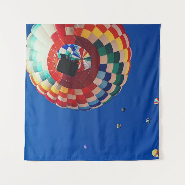 Tapiz Fotografía de bajo ángulo de los globos (Anverso)