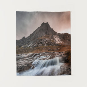 Tapiz Fotografía de la cascada Lofoten