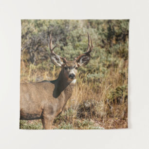 TAPIZ FOTOGRAFÍA DE WILDLIFE DE BROWN BUCK