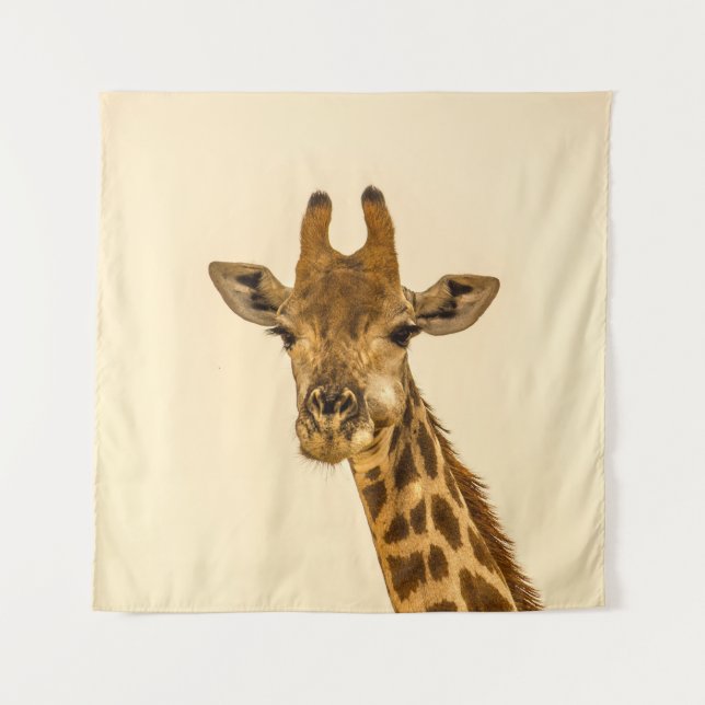 TAPIZ FOTOGRAFÍA FOTOGRÁFICA SELECTIVA DE GIRAFFE (Anverso)